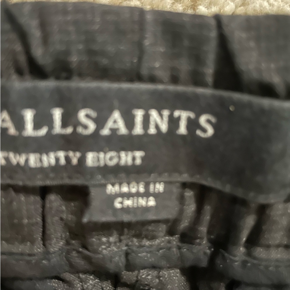 All Saints cotton lounge pants — new —